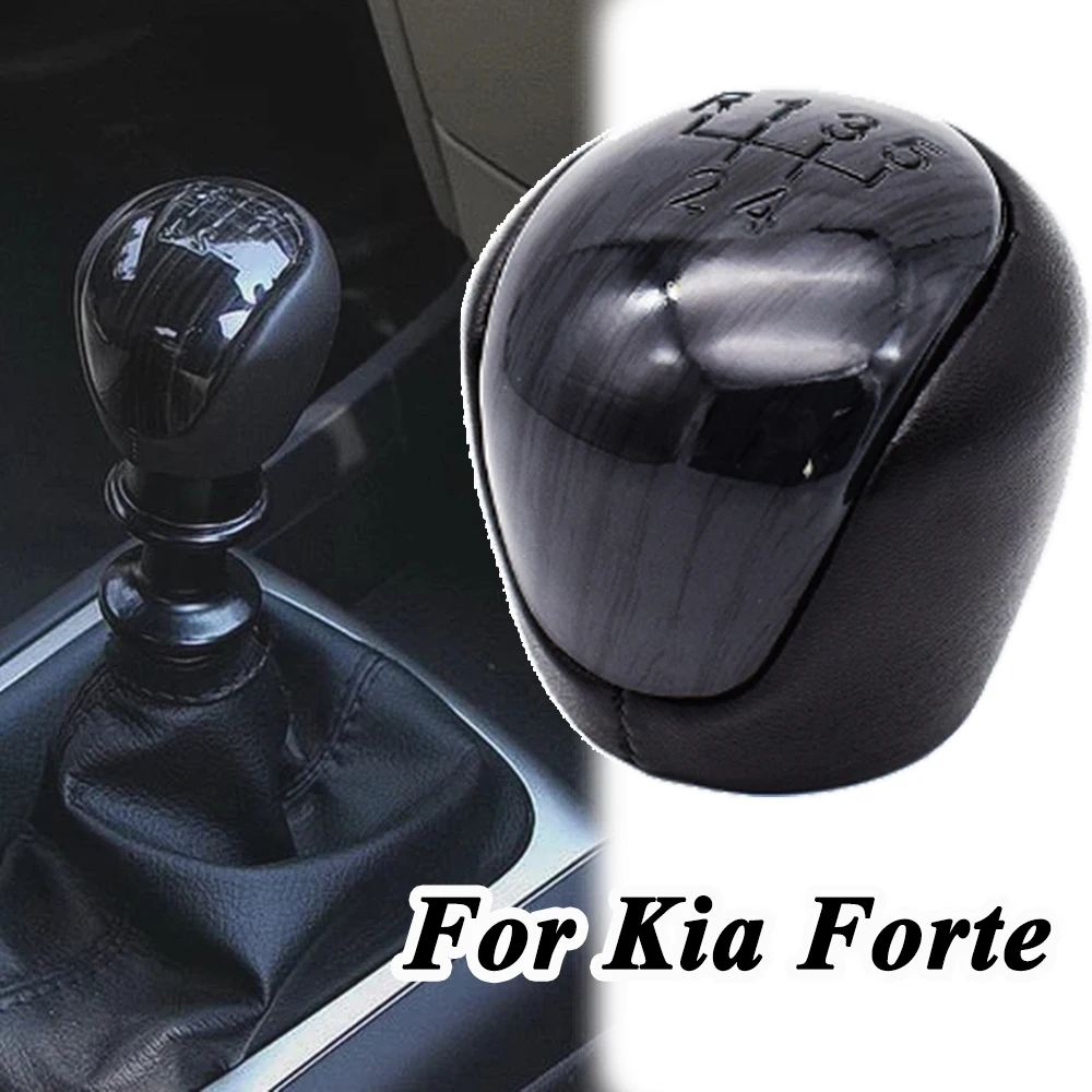 

5 Speed Gear Shift Knob For Kia Naza Forte Cerato Koup 2009-2013 Car-styling Shifter Lever For SsangYong Korando C200 2010-2019