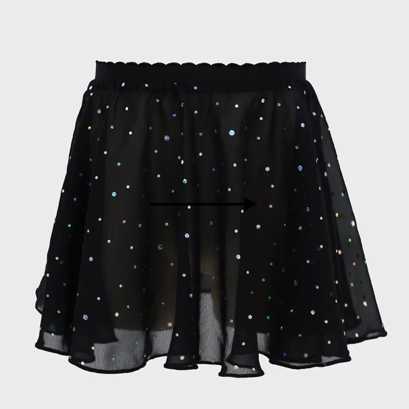

New fashion high quality cute sparkle ballet skirt dance skirt glitter Kids Girls Child Dance Wear princess miniskirt