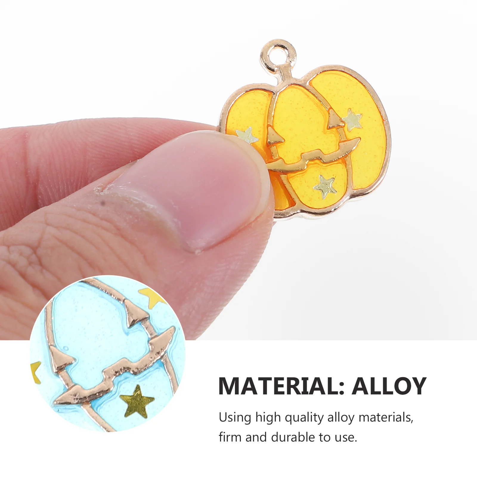 

34Pcs Halloween Pendant Alloy Jewelry DIY Charm Mixed Style Creative Lightweight DIY Necklace Bracelet Pendant