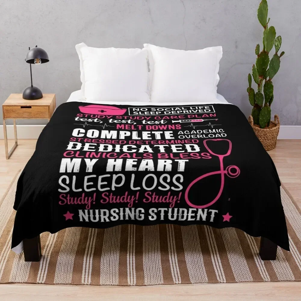 

NURSING STUDENT Throw Blanket