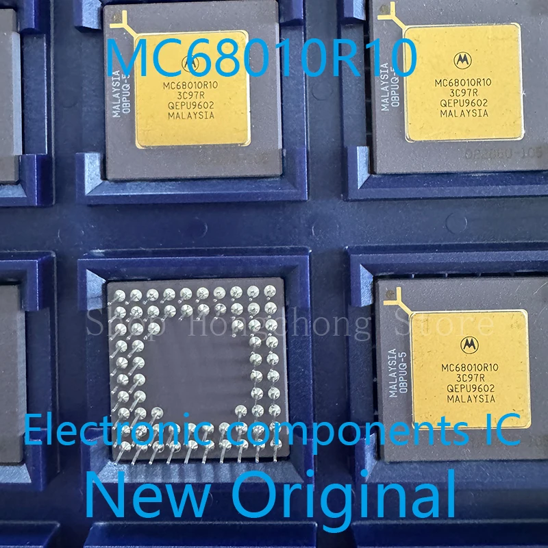 New Original MC68010R10 MC68010 IC,MICROPROCESSOR,32-BIT,MOS,PGA,68PIN,CERAMIC IC CHIP 1PCS
