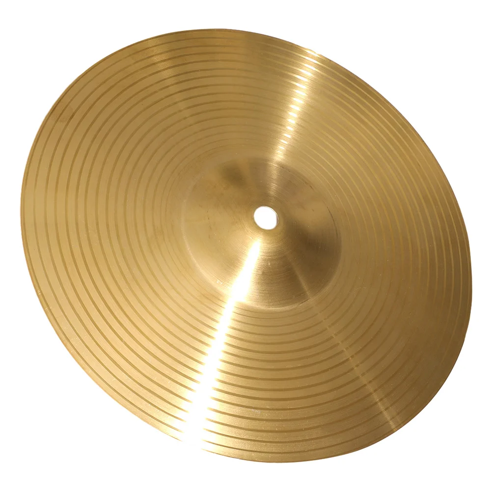 Jazz Drum Cymbals Practice Metal for Drums Crash Replacement Copper Musical Instrument