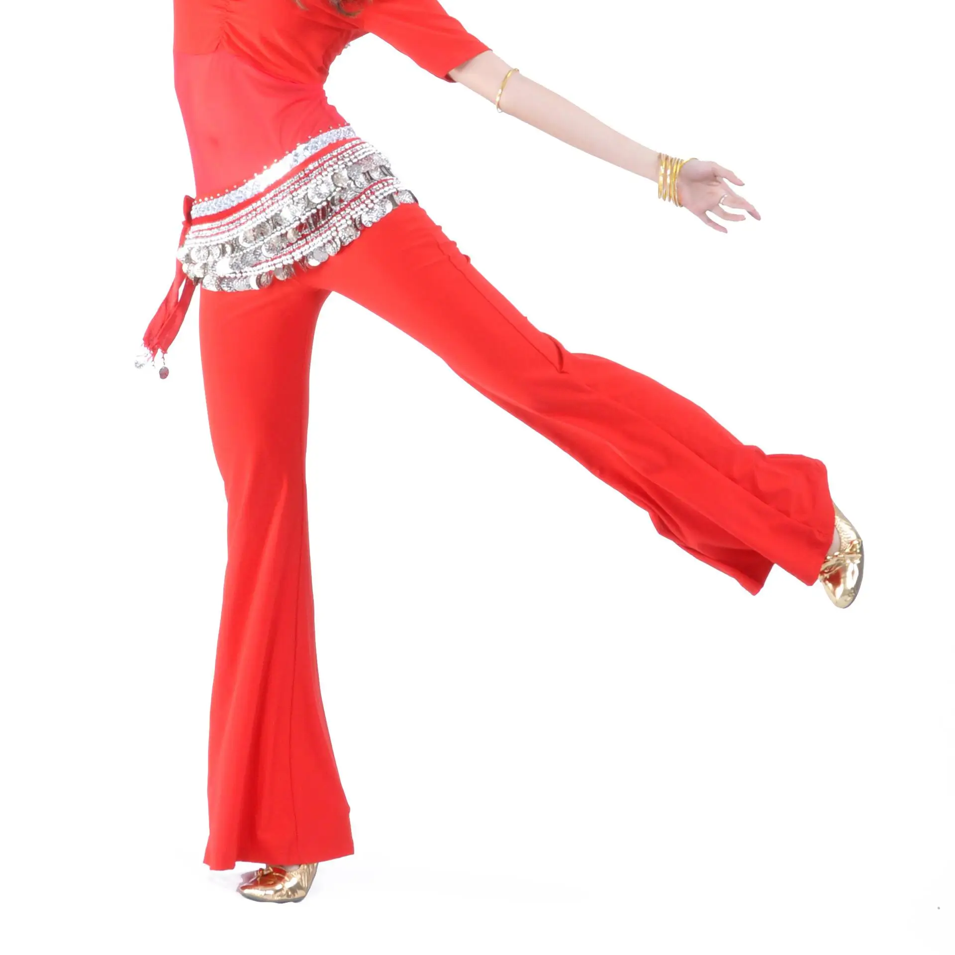 practice-pants-for-belly-dance-craft-dance-girl-pure-color-dance-pants-training-gear-no-brand-registered-trademark