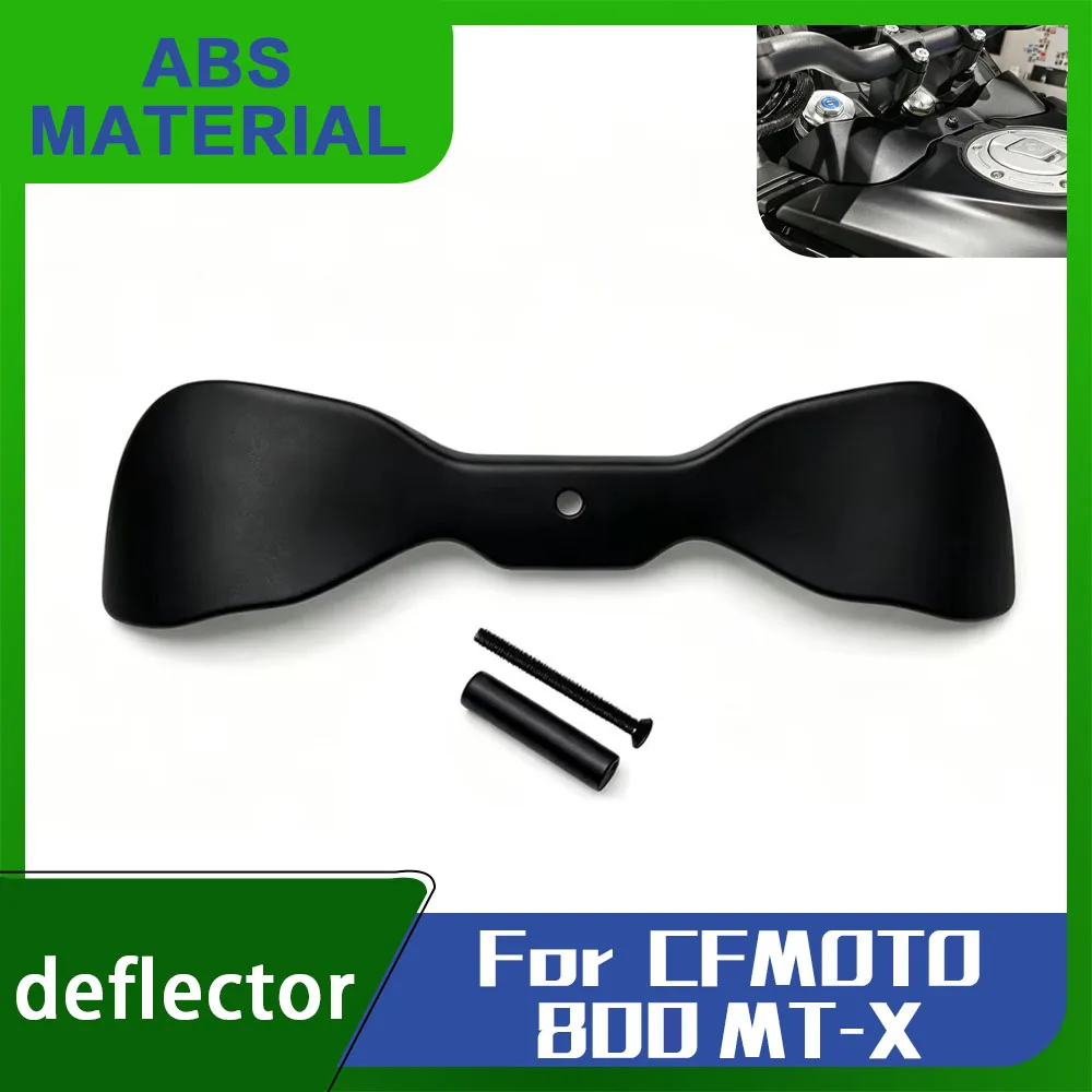 For CFMOTO 800 MT-X 800MT-X 800mtx Motorcycle Windshield Forkshield Front Spoiler Winglet Wing Fairing Parts Accessories