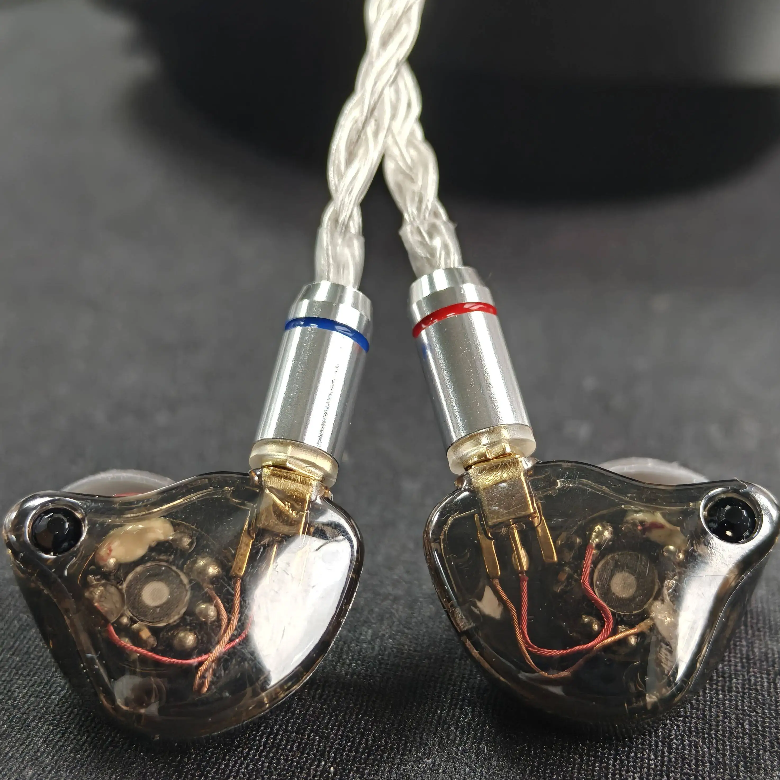 HIFI Strong Magnetic Nano Black Diaphragm Unit In-Ear MMCX Earphones, Fever Upgraded High-end High-value Preferred Version