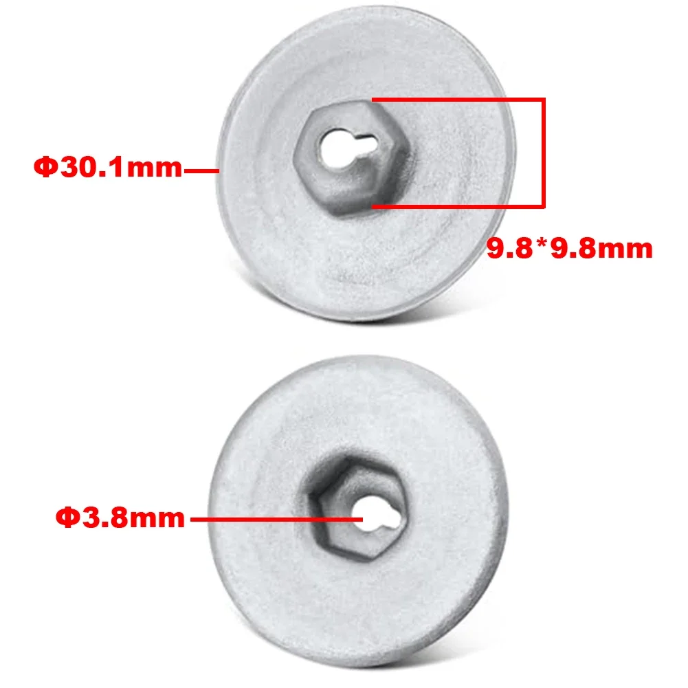 30mm Clamping Washers Heat Shield Repair Kit Easy Installation Process For BMW For Mini Heat Shield Repair Kit