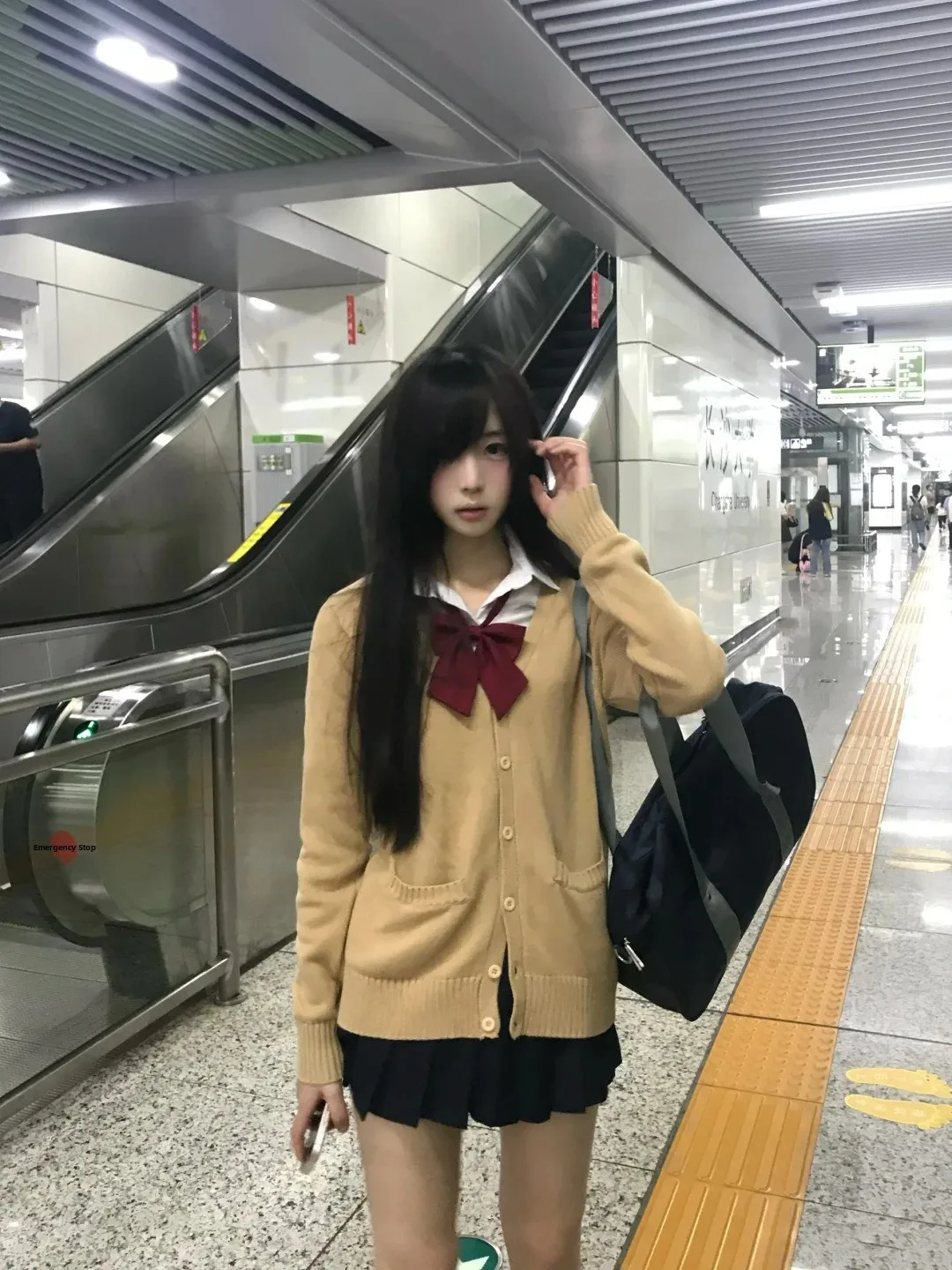 

Sweet School orm Sle Women's Basic Color Knitted Sweater Cardigan Spring Autumn Jaet College Faion Outfit