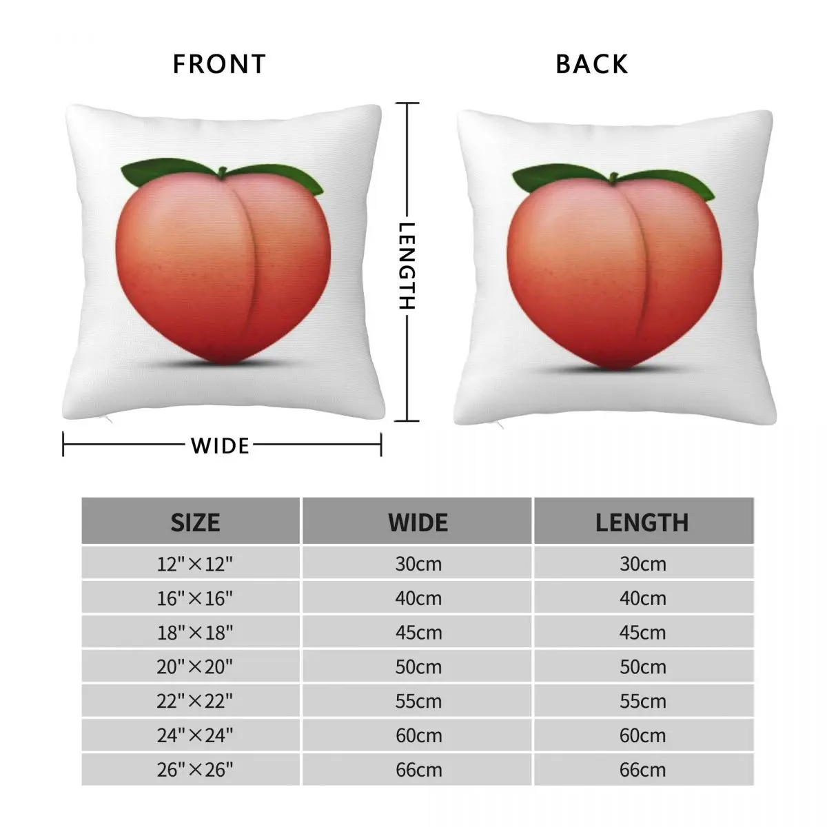 Pink Peach Pillowcase Polyester Linen Velvet Printed Zip Decorative Sofa Cushion Cover