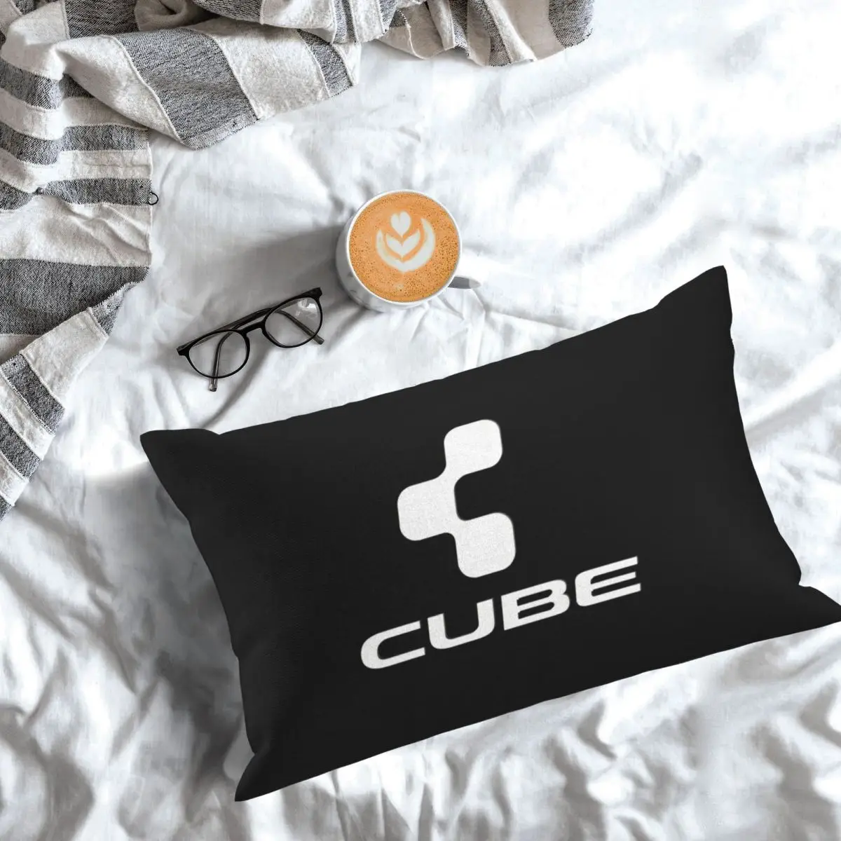 Cube Cycling Mtb Mountain Bike Rectangle Pillowcase Cushion Cover Decor Bedroom Bed Home Comfort Throw Pillow
