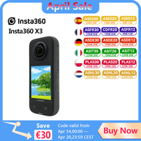 Insta360 X3 - Waterproof 360 Action Camera with 1/2\