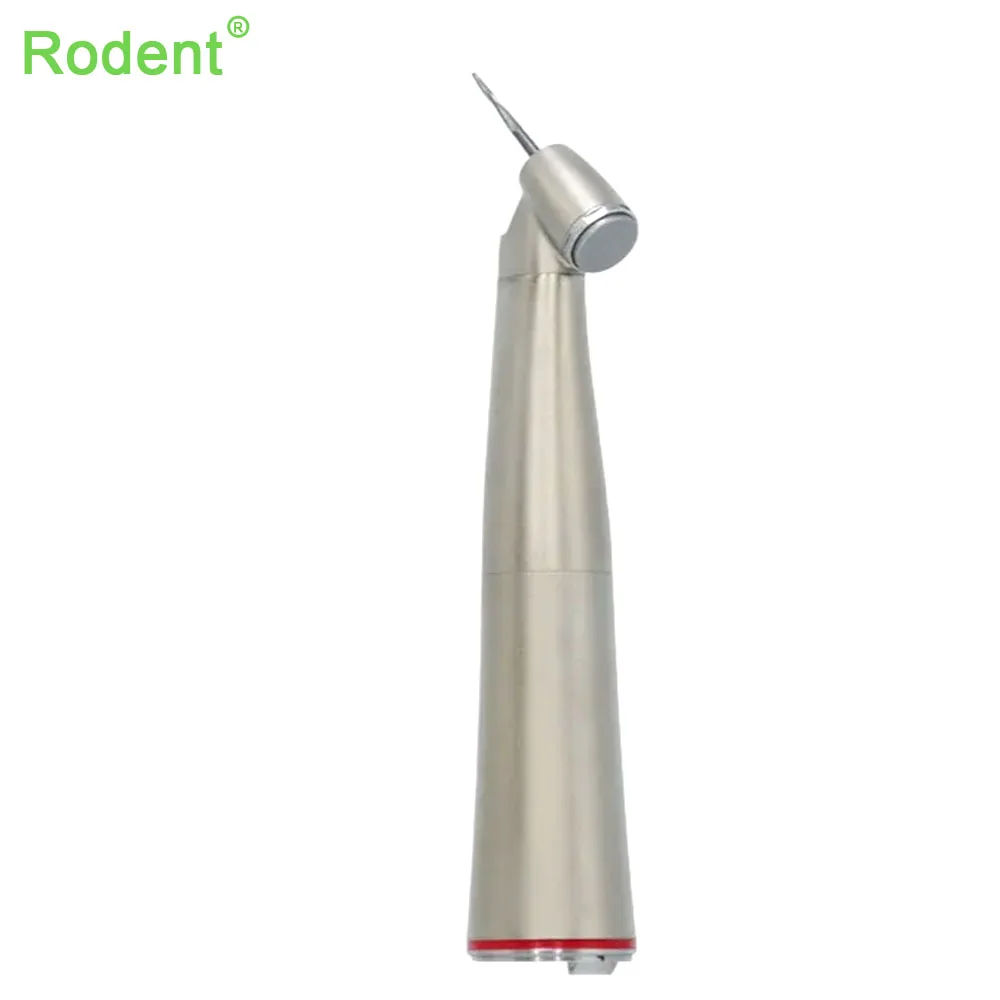 Dental 1:4.2 Red Ring Increasing Contra Angle 45 Degree Head Surgical Handpiece Low Speed Air Turbine Led Engine Tools