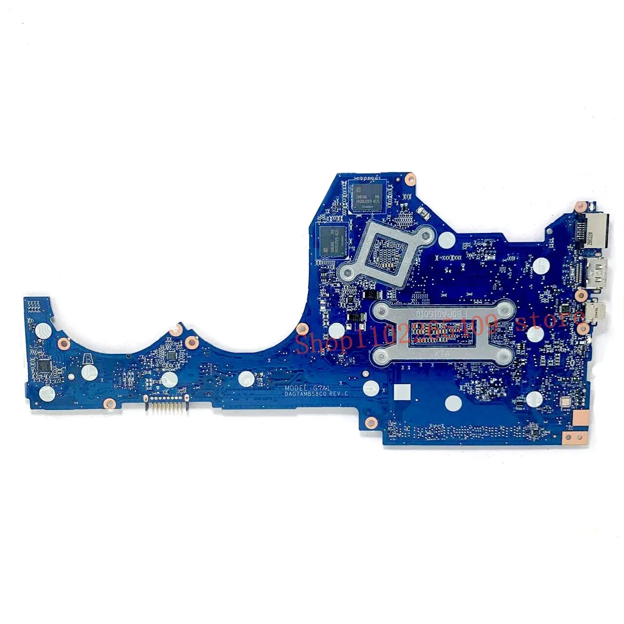 DAG7AMB58C0 L67080-601 L67080-501 L67080-001 Laptop Motherboard For HP 14-CE N17S-G2-A1 MX250 SRG0N I7-1065G7 CPU 100% Tested OK