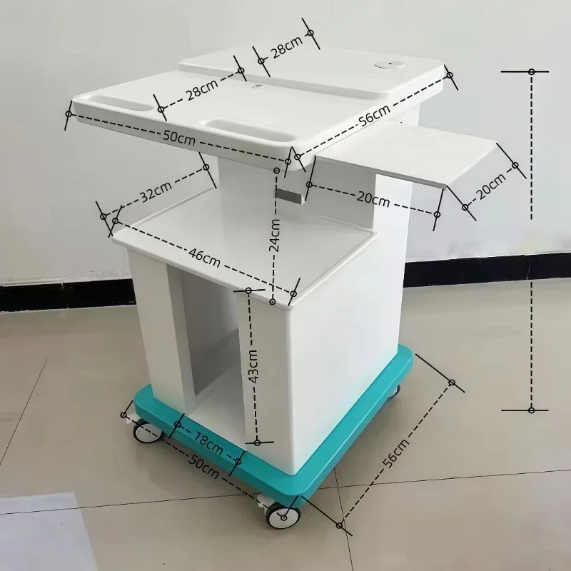 

Spa Beauty Furniture Trolley Professional Aesthetic Stainless Steel Drawers Rolling Cart Facial Treatment Medical Equipment