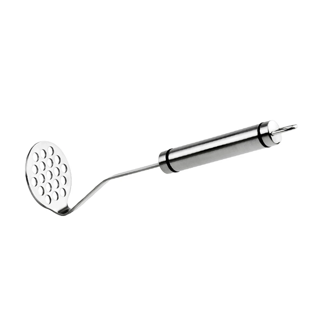 

Stainless Steel Press Strainer Vegetable Potatoes Masher Presser Premium Quality Kitchen Outdoor Potato Ricer Use