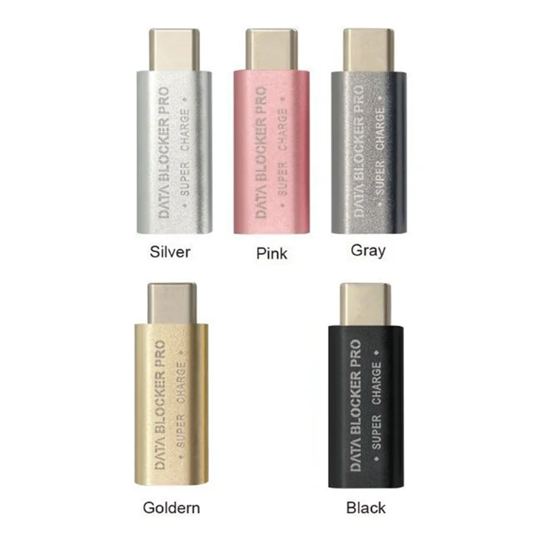 

【Hot Cake】5 шт. USB Type-C Блокатор данных USB C To C Блокатор данных, защита от разъема сока, поддержка быстрой зарядки до 50 В/5