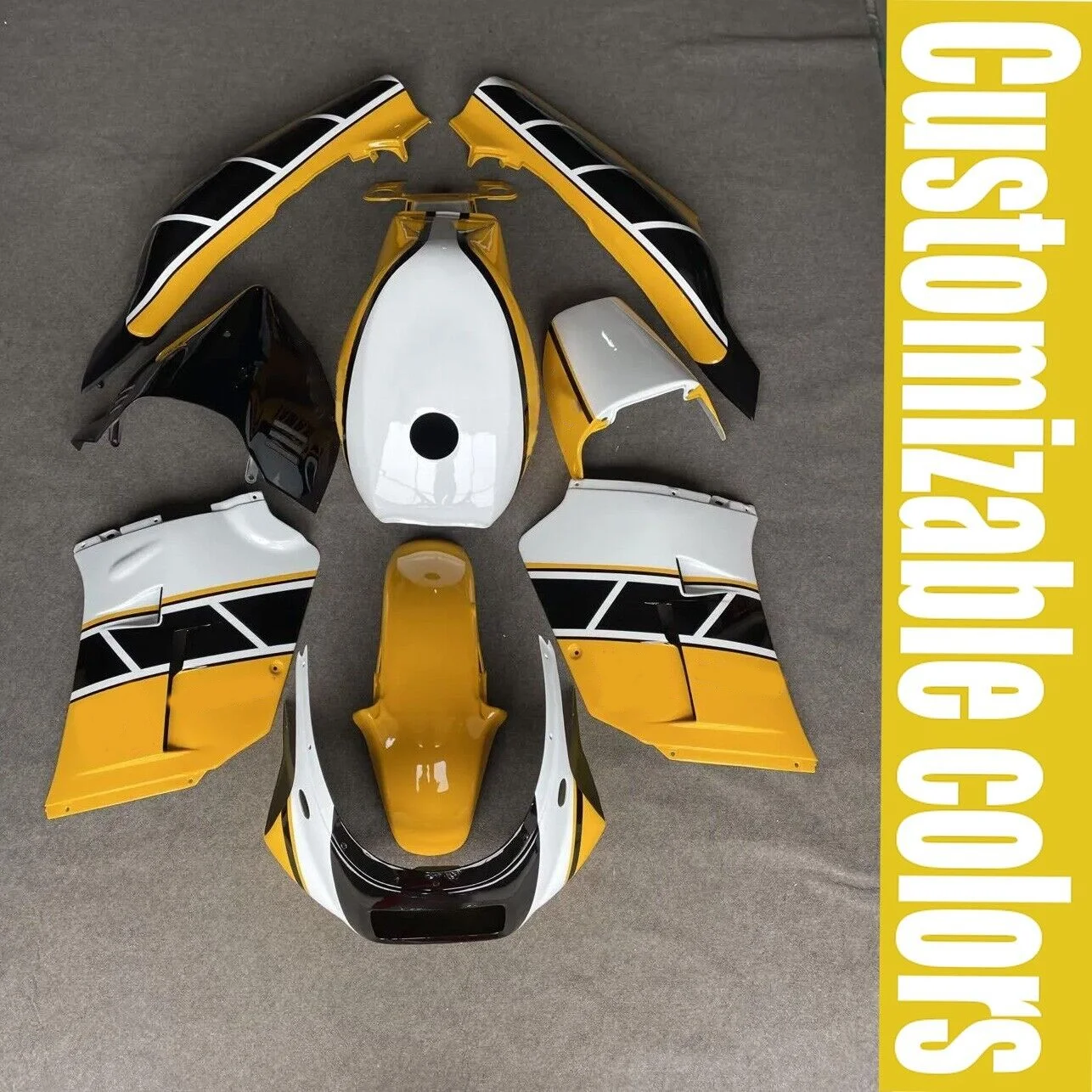 Fit for YAMAHA RZV500 RD500 1985 - 1987 Motorcycle ABS Fairing Set Bodywork Pane Kit  RD 500 RZV 500 1986 85 86 87