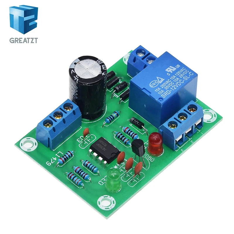 Water Level Controller Switch Liquid Level Sensor Module Automatically Pumping Drainage Protection Controlling Circuit Board