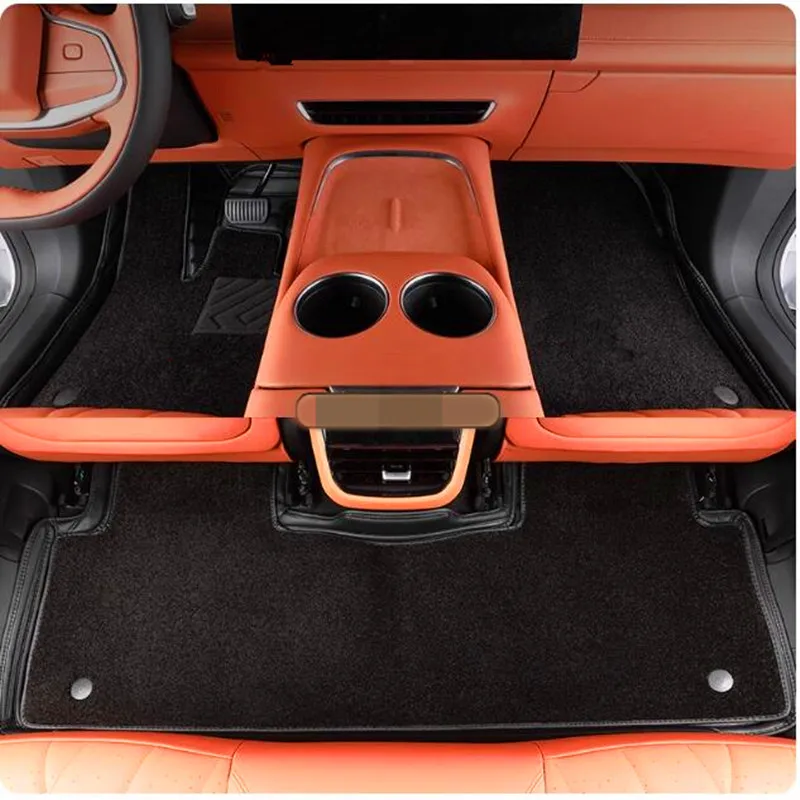 

Custom special car floor mats for Mercedes Benz EQS 580 SUV 5 seats 2025-2023 Top quality double layers carpets for EQS580 2024