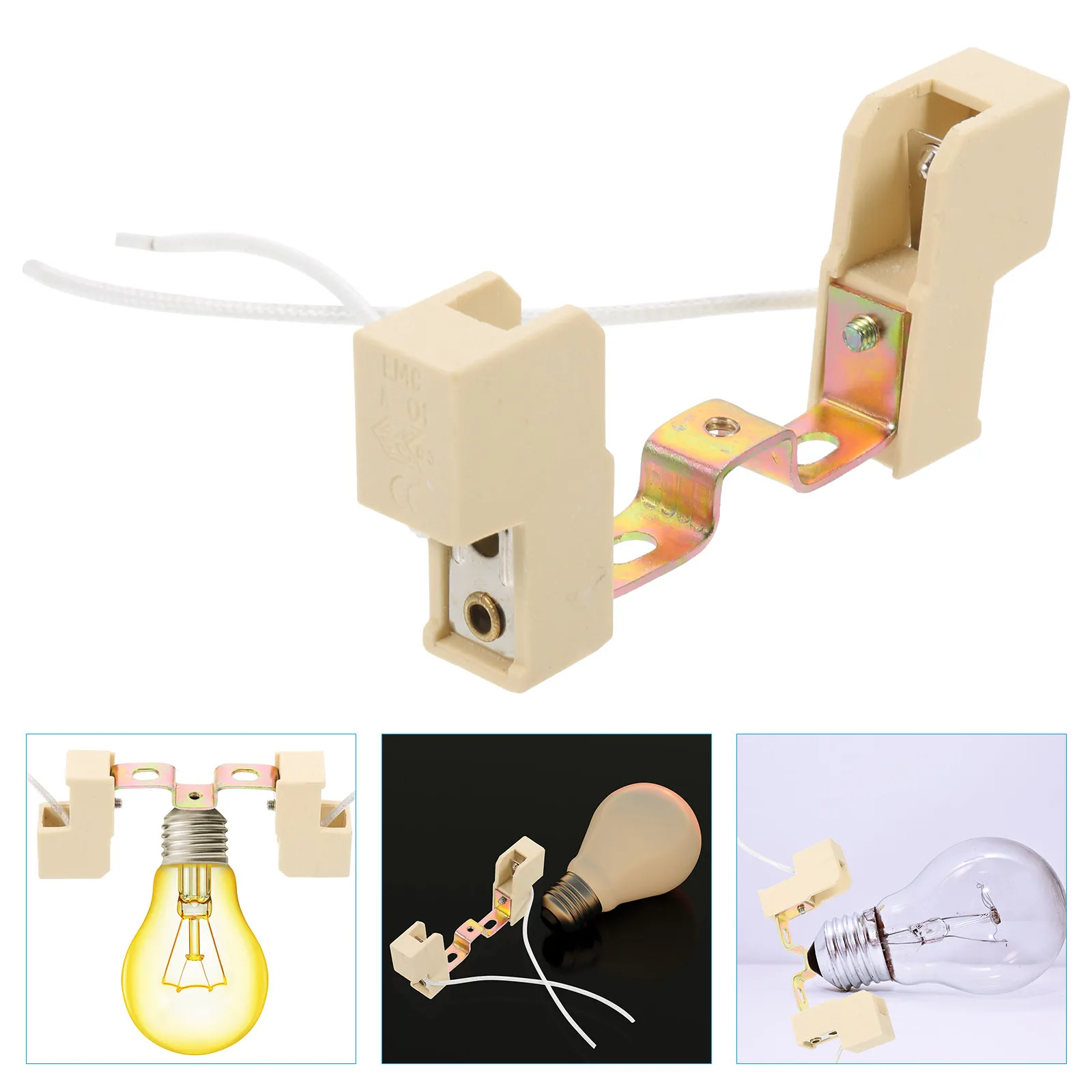 

Комплект из 3 керамических двусторонних патронов R7s (78 мм) для ламп, сменные патроны для прожекторов, промышленного и сценического освещения