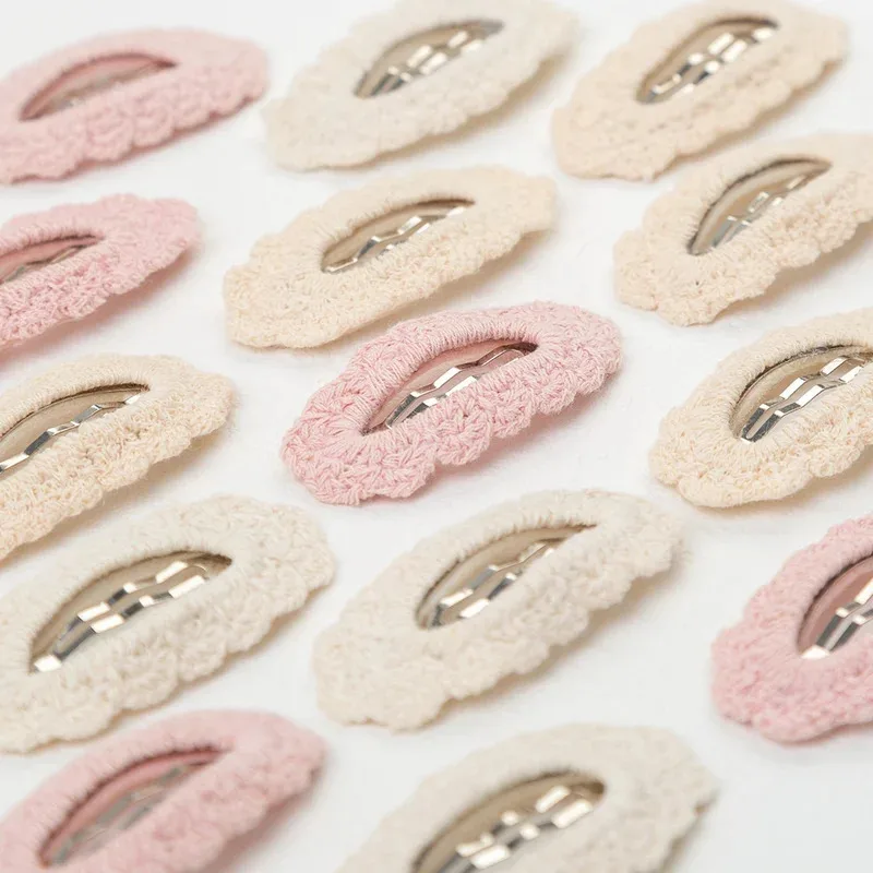 

30pc/lot New Hair Clips for Children Women Kid Girls Crochet Bobby Snap Hairpins BB Barrettes Baby Girl Styling Accessories Bulk