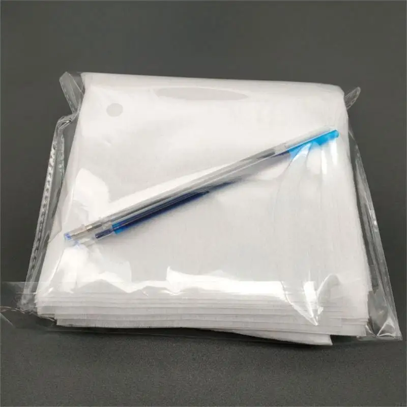 77JB FILM SOLUBLE Solúvel água transfere papel para bordar o padrão DIY costura manual