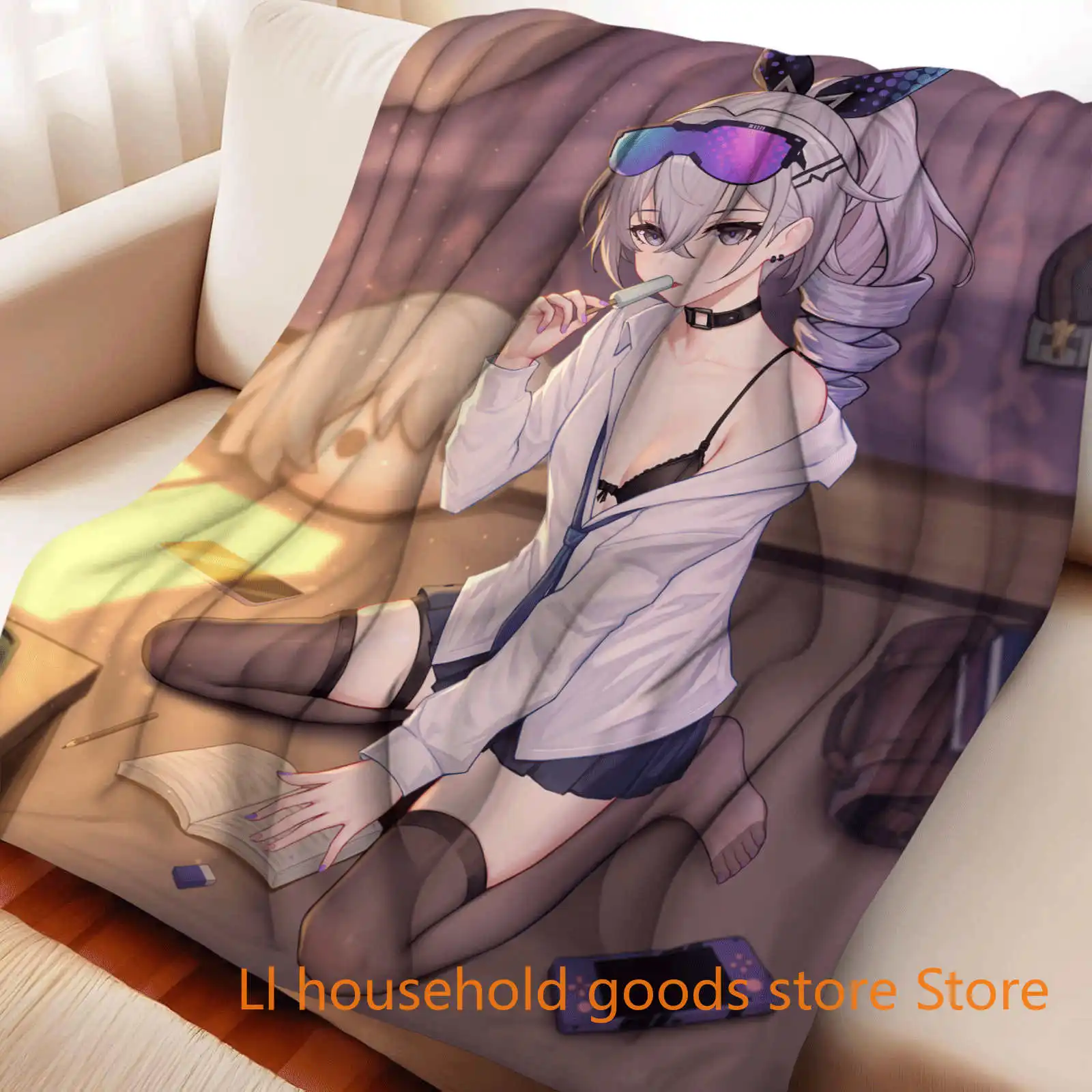 

Honkai Star Rail Flannel Blanket Perfect for Sofa Office Bed Camping And Travel Blanket