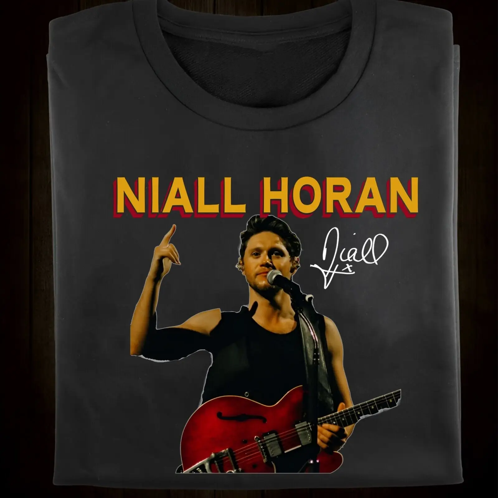 Rare Niall Horan Singer Shirt Men Black S-235XL T-Shirt K175