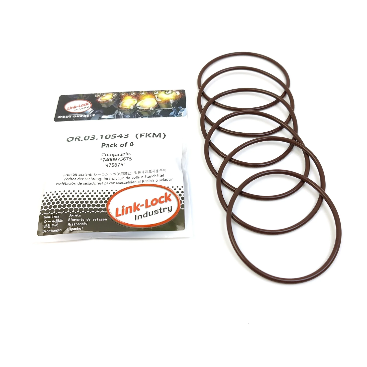 LINK-LOCK 6PCS OR.0…