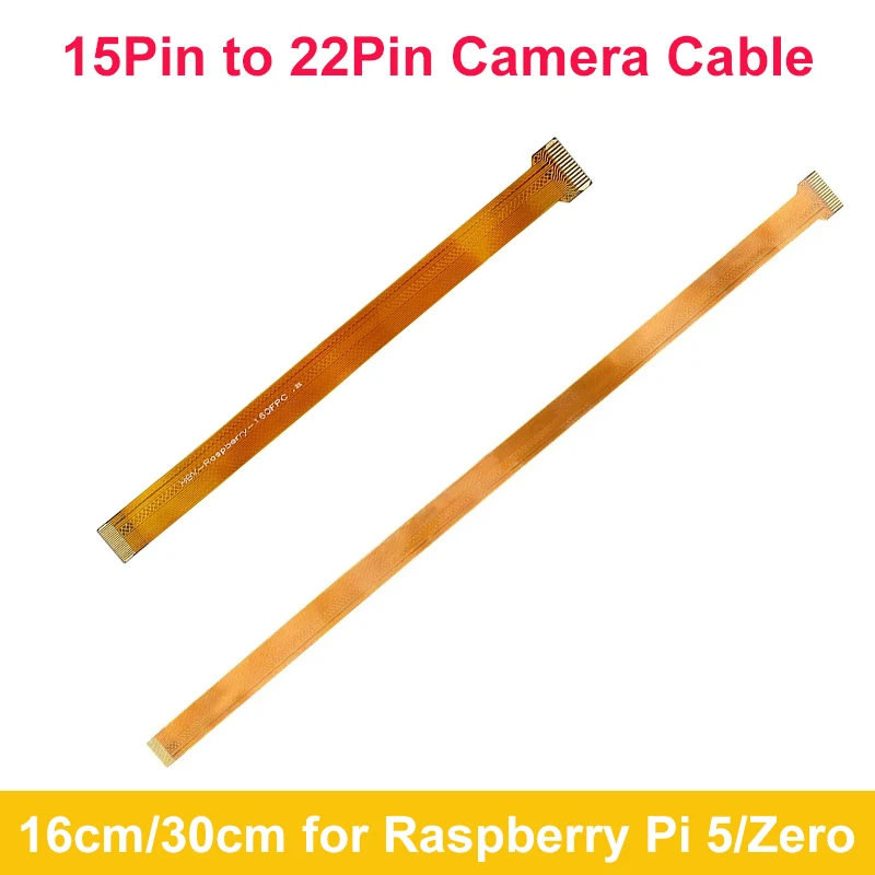 Raspberry Pi 5 Camera Kabel 16Cm 30Cm Lint Lijn Ffc Kabel Voor Raspberry Pi 5/Nul W 2W V1.3