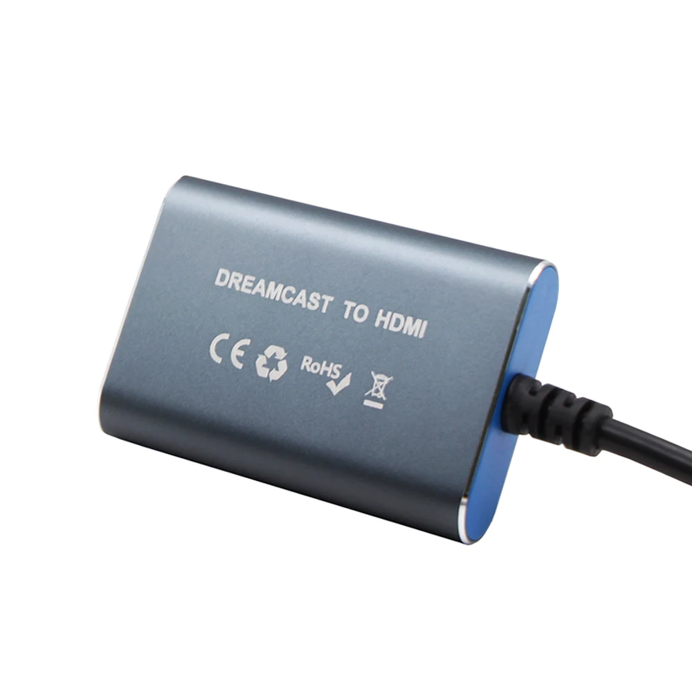 Цифровой HDMI-адаптер Bitfunx для игровых консолей SEGA Dreamcast поддерживает все режимы отображения Dreamcast NTSC 480i/480p PAL 576i