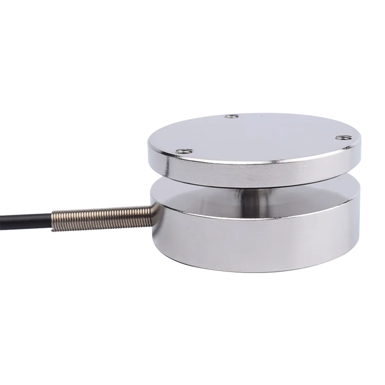 Superior quality compression 10-1000kg force sensor 500kg pancake load cell for industrial press machine