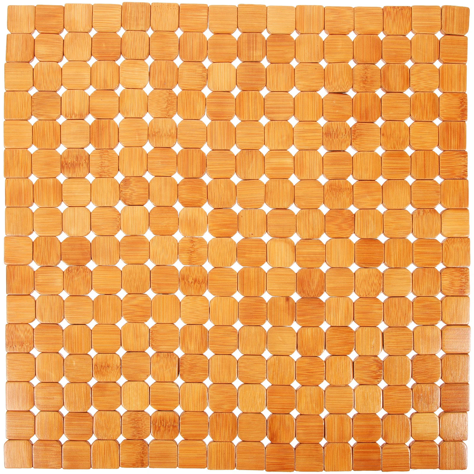 

Cool Seat Pad Bamboo Material Summer Car Cushion Breathable Non-Slip for Adults Kids Floor Chair Use Heat Resistant Comfortable