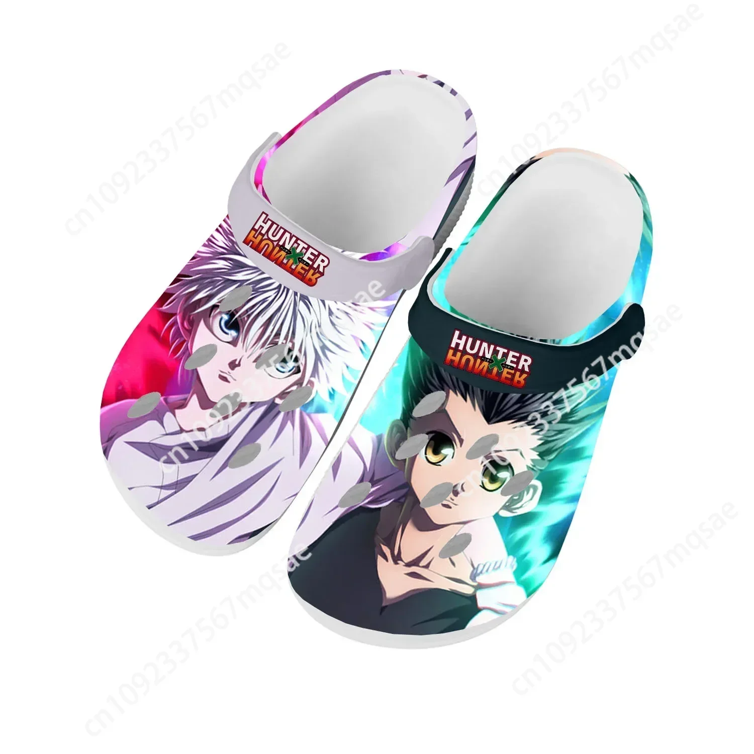 

Gon Killua Zoldyck Hunter X Hunter Home Clogs Mens Women Teenager Customize Water Shoes Anime Garden Beach Hole Slippers Sandals