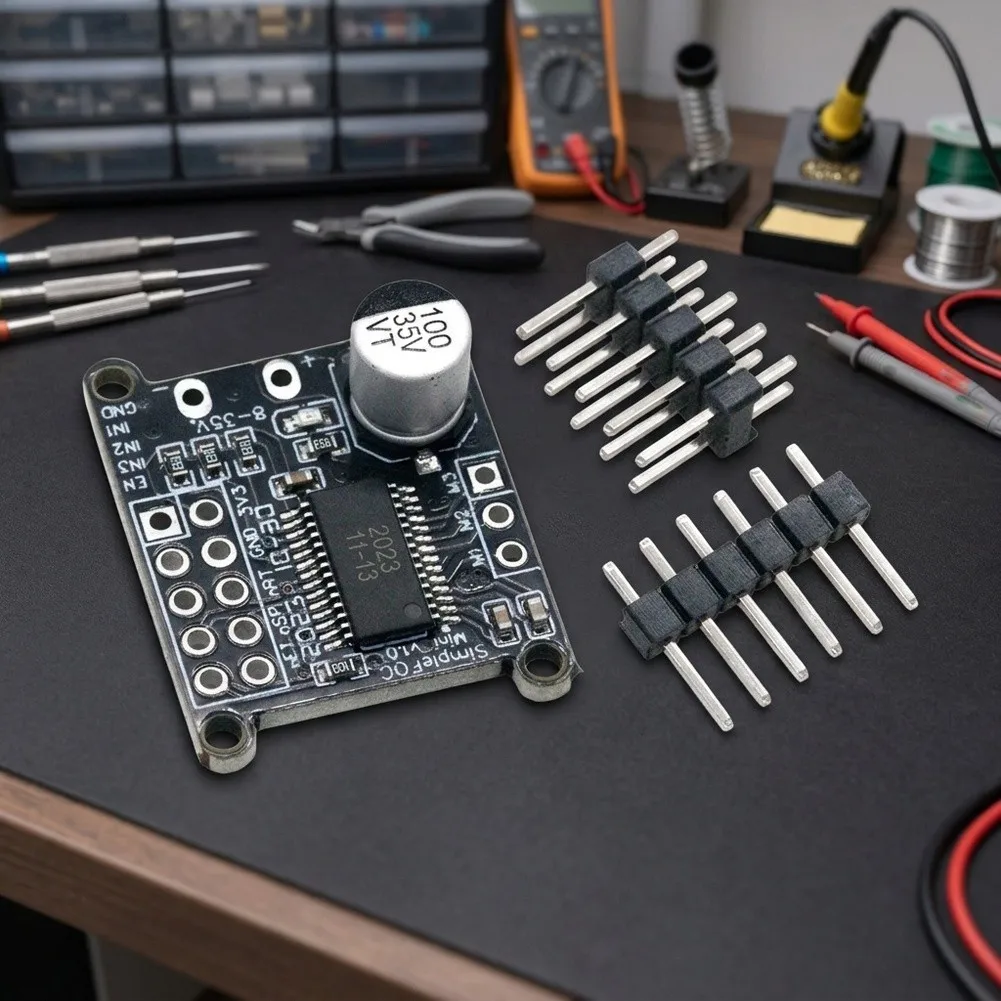 Brushless Motor Controller Designed for FOC Integration with For DC Motor Driver Boards and 8V to 30V Input Range
