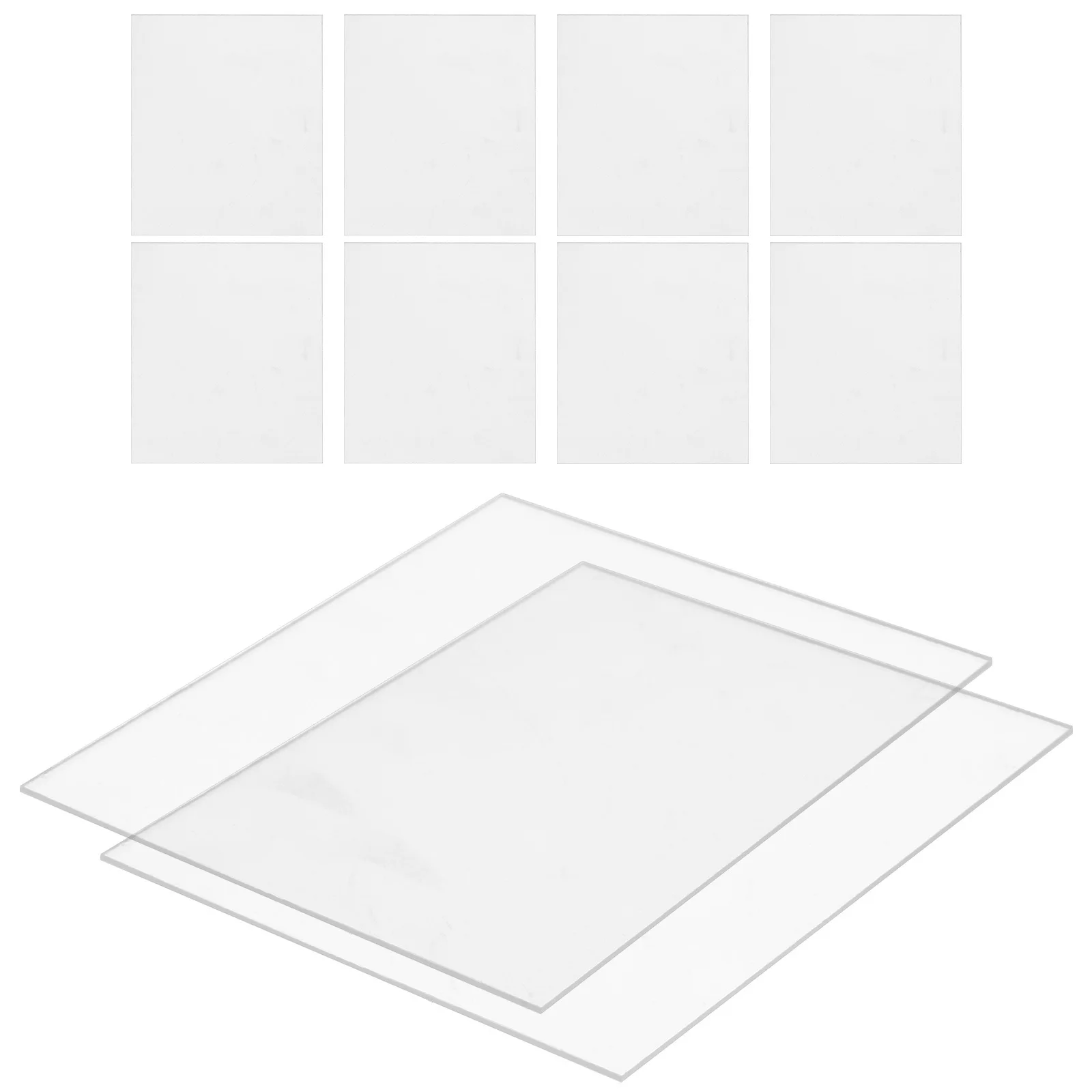 10Pcs Welding Lens Replacement Auto Darkening Pc Material Wear Resistant Protective Lens Cover for Welding Hood