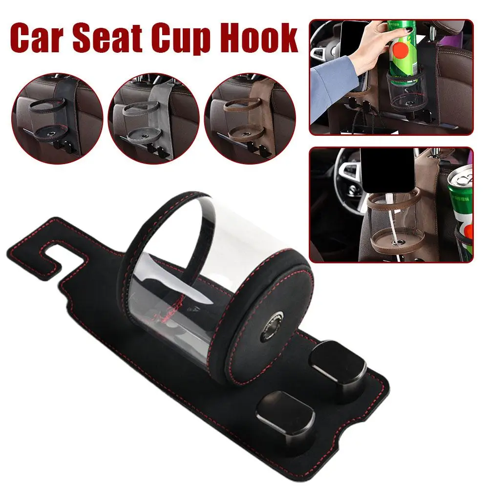 Multifunctional Car Seat Cushion Hook Car Metal Hook Car Accessories Seat Hanging Interior Cushion Bracket Cups Car Car Hoo B4R0