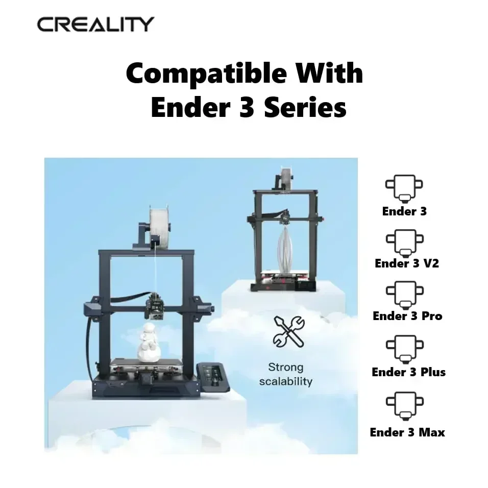 Creality Sprite Extruder Pro Kit with 80N Stepper Motor for Ender 3 Ender3 V2 Ender 3 Pro Ender 3 Max Official 3D Printer Parts view 6