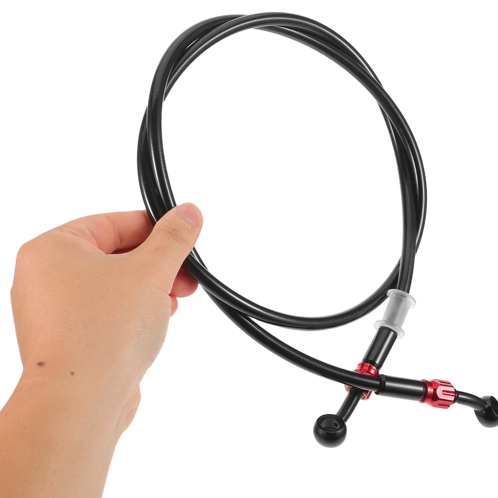 

Aluminum Alloy Motorcycle Hydraulic Line Oil Hose Pipe For Scooter Dirt Bike Front Clutch Oil Pipe Braided Design Durable