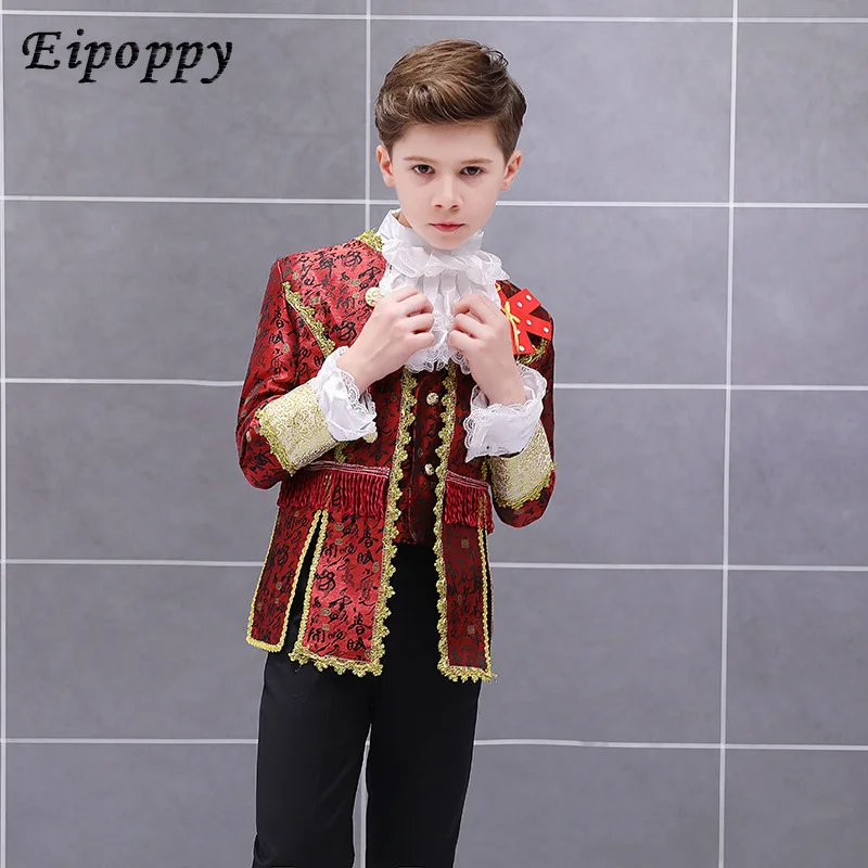 أداء الرجال الرجعية اللباس الأمير ، الساحرة مجموعة اللباس المرحلة الأوروبي