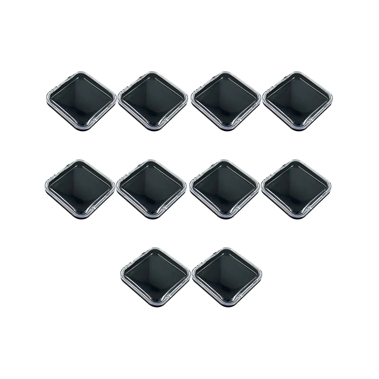 10x Press on Nail Storage Boxes Mini Small Nail Art Display Holder Nail Packing