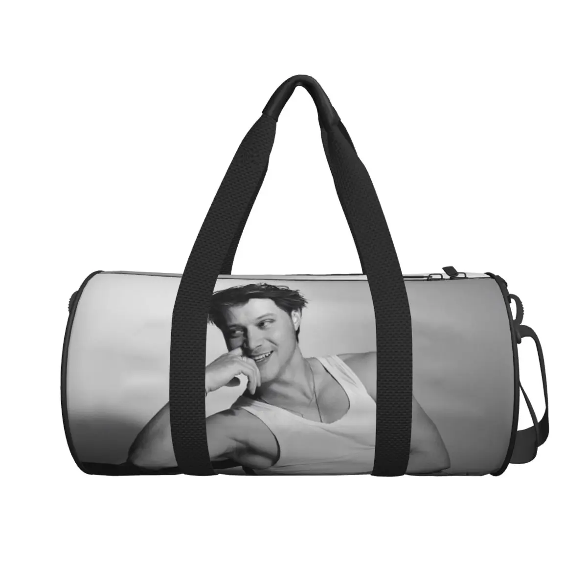 

Soft Rudy Pankow JJ Maybank Poster Large Duffle Gym Bag Waterproof Duffle Travel Bags Handbags Fitness bag