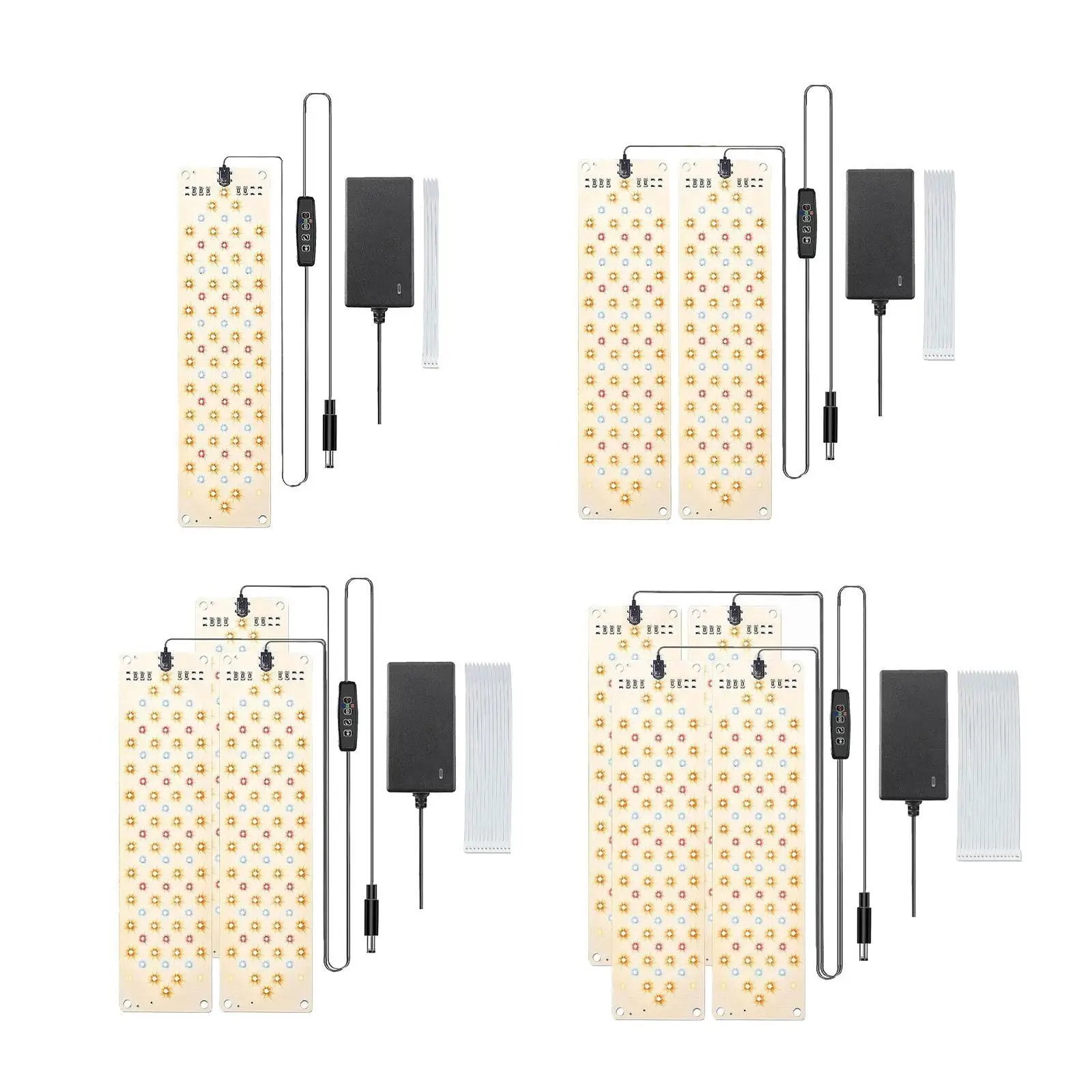 

LED Grow Light Dimmable Powerful 20W for Indoor Plants for Garden Fruits Veg