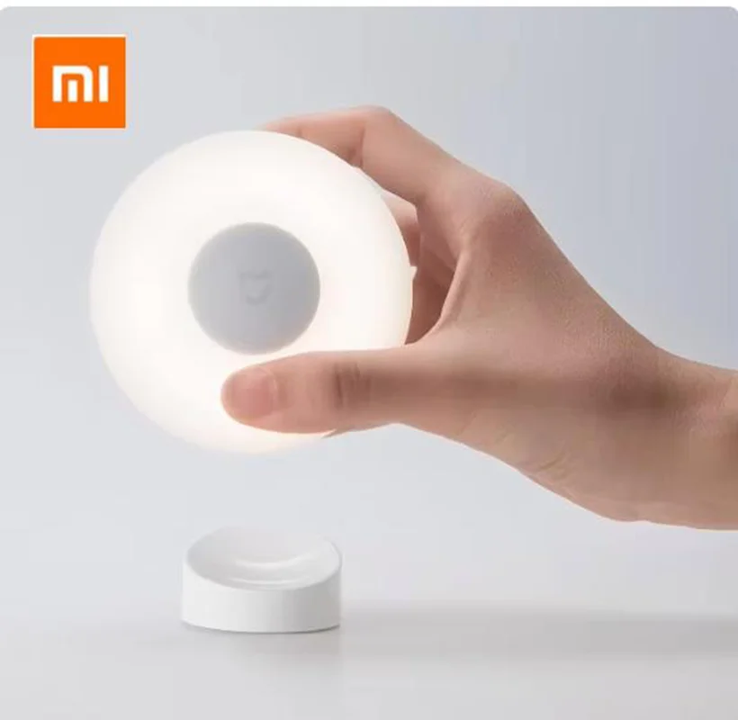 Xiaomi Mijia 2 luci luminosità regolabile luce notturna con rilevamento del corpo intelligente a infrarossi con specifiche della base magnetica