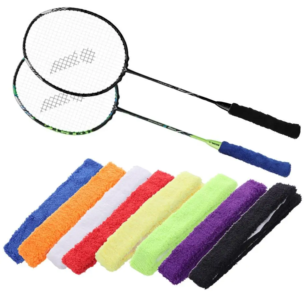 Anti-slip Over Grip Sweatband Breathable Sweat-absorbent Sweat Band Grip Tape Soft Towel Fishing Rod Overgrips Badminton