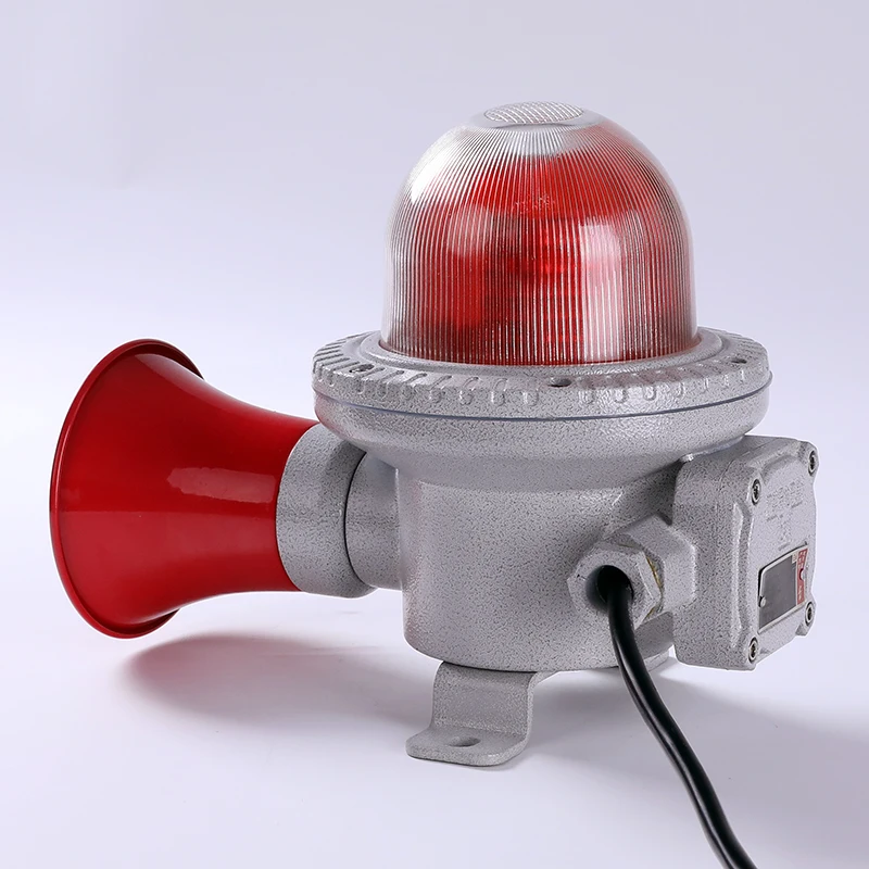 Strobe Lights Warning Alarm Siren 180Db Explosion-Proof Sounder Horns Lamps Ex Proof Horn Siren