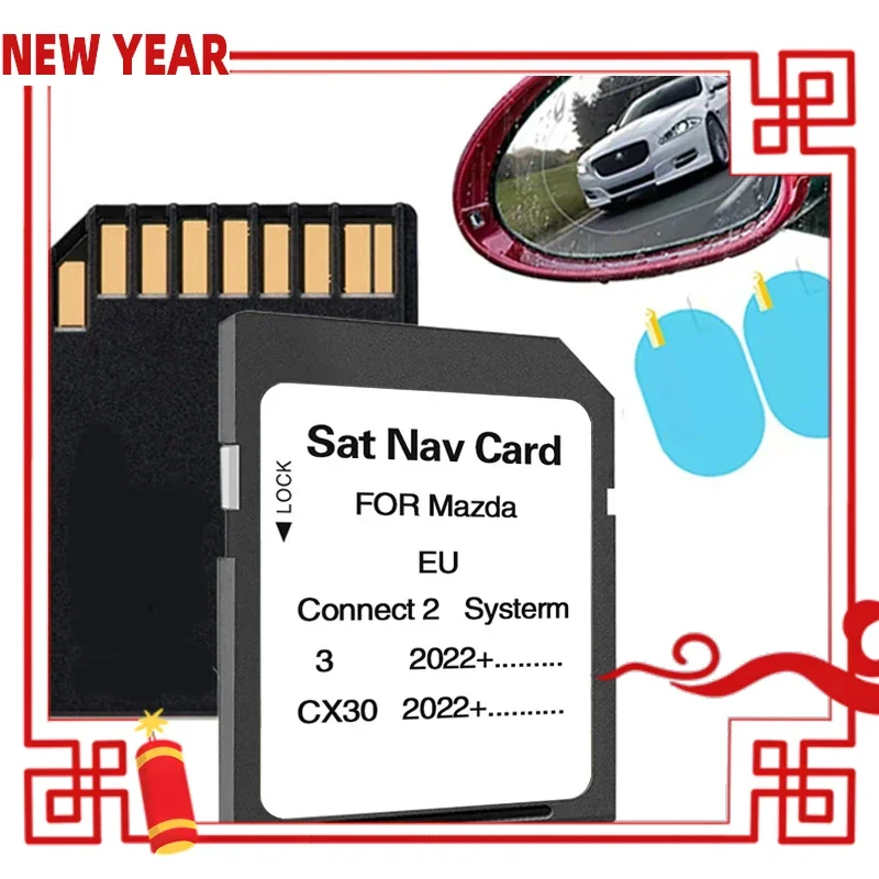 

SD Card Update Latest Europe Russia Ukraine Turkey Maps Sat Nav for Mazda 3/CX30 2022+ Multimedia Connect 2 Navigation 32GB