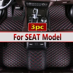 Car Floor Mats For SEAT Ateca Arona ibiza Leon Toledo Leon ST seat Alhambra Exeo Car Accessories 2022 2023