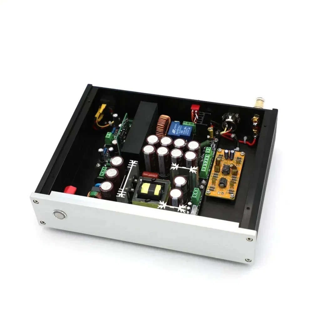 One Pair 1000W Mono Block Class D Power Amplifier High Power Amp Support  Balanced Input And Unbalanced Input image 3