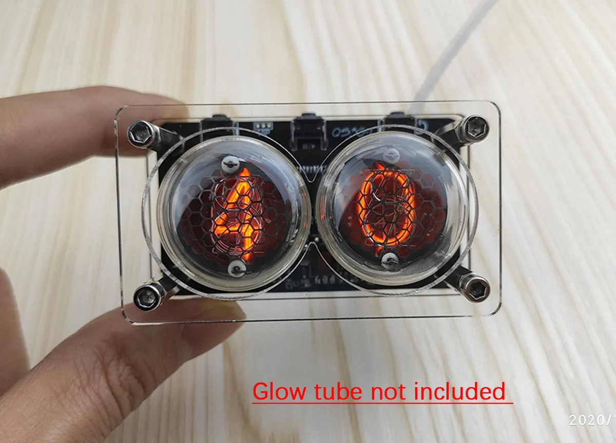 DYKB 2bit Glow tube timer FOR IN12 IN14 IN8 IN18 QS30 Nixie Tube type-C POWER