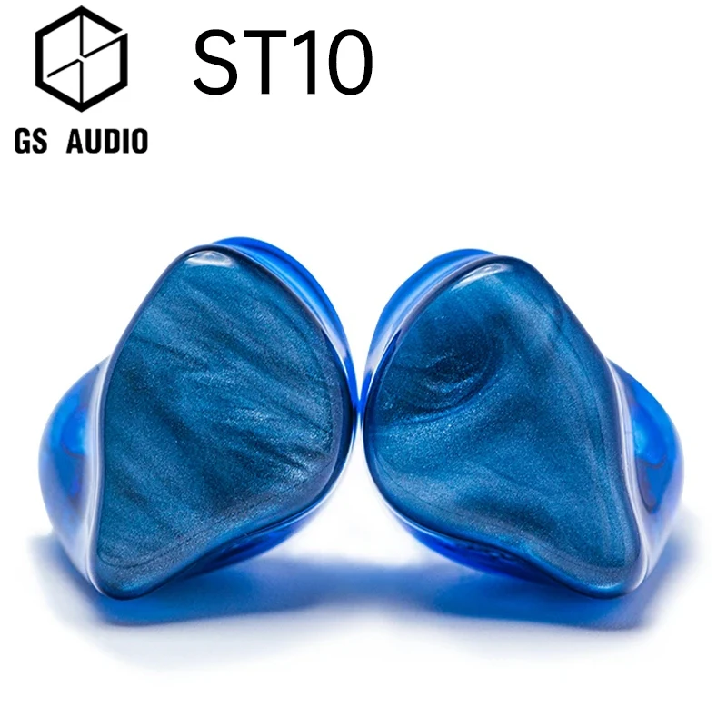 

GS AUDIO ST10 In-Ear Earphone 10BA Hybrid Driver HiFi with 0.78 2pin Detachable Cable IEMs for Audiophiles OEM ODM